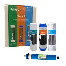 Комплект картриджей Puricom PACK 3 для систем обратного осмоса с мембраной