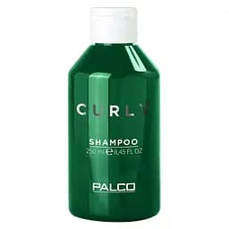 Профессиональный смягчающий шампунь для кучерявых и волнистых волос CURLY PALCO, 250 мл с маслом Ши