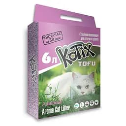 Наполнитель для кошачьего туалета Kotix Тофу Lavender 2.55 кг 6 л