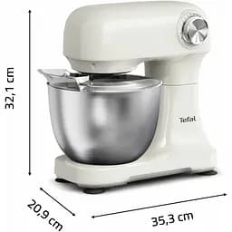 Міксер планетарний Tefal Bake Easy бежевий 500 Вт (QB140AF0) - мініатюра 12