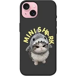 Чохол Demsky Kitty shark для Apple iPhone 15 (6.1)