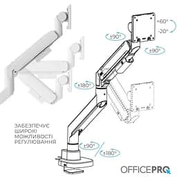 Кронштейн OfficePro MA851W MA851W - мініатюра 12