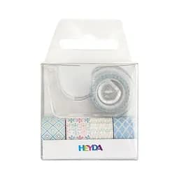 Набор бумажных скотчей "Голубая пастель" 5шт