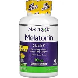 Мелатонин Natrol цитрусовый пунш 10 мг 100 таблеток