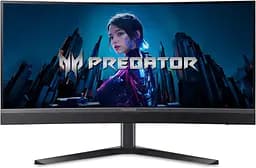 Монiтор 34" Acer Predator X34V3bmiiphuzx (UM.CXXEE.301) Black - мініатюра 2