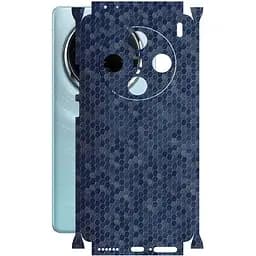 Захисна плівка StatusSKIN для Vivo X100 Pro Корпус Вініл Соти сині