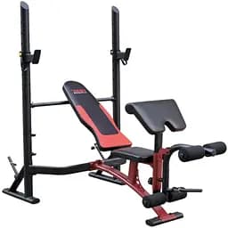 Лавка для жиму York Fitness Delta Pro 2000 з стійкою для штанги та партою Скотта - мініатюра 2