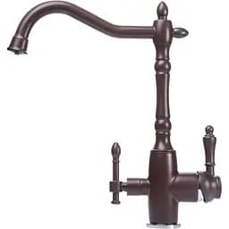 Змішувач для кухні під осмос Globus Lux Lazer GLLR-1000-6-MARONE (19264)