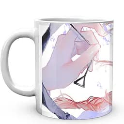 Кружка GeekLand Chainsaw Man Человек Бензопила Макима CM 02.10 330 мл белая