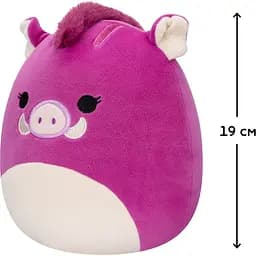 М'яка іграшка Squishmallows Кабанчик Дженна 19 см (SQCR04127) - мініатюра 4