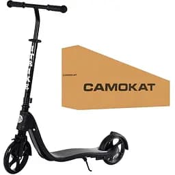 Самокат дитячий iTrike 33х13х91-103 см Чорний 000223032