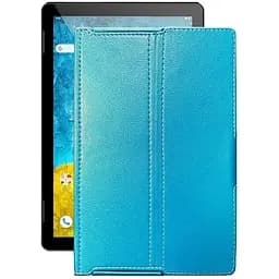 Чохол StatusCASE з екошкіри для планшету Umax VisionBook 10A LTE Блакитний