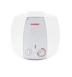 Водонагреватель Koer KWH.E05-15VWU 1500 Вт, мокрый ТЭН, 15 л, квадратный, вертикальный, под мойкой, белый (EK0106)