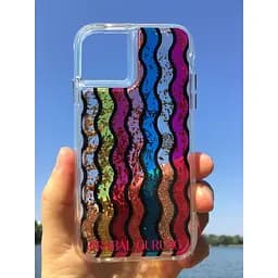 Протиударний чохол Case-Mate Prabal Gurung Waterfall для iPhone 11 / XR (6.1") Rainbow - мініатюра 8