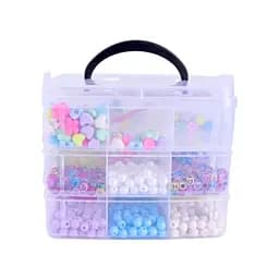 Набор бисера для творчества Bambi 330-148/149 трехэтажный бокс, микс