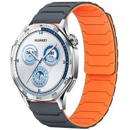 Ремінець Dual-color Magnetic для Smart Watch 20mm Grey / Orange