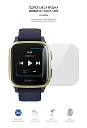 Гідрогелева плівка на годинники Garmin Venu Sq Music ArmorStandart захисна плівка для смарт годинників прозора (ARM65781) - мініатюра 2