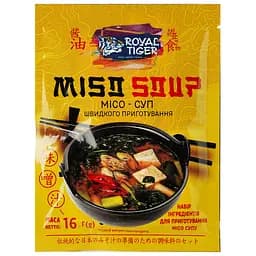 Набор ингредиентов для приготовления супа Мисо Royal Tiger 16 г