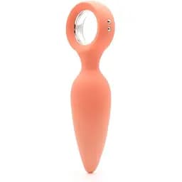 Анальная вибропробка KisToy Orville Orange