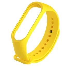 Ремінець Silicone Mi Band 5/6 Yellow ( 5 )