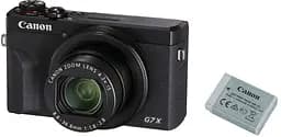 Фотоаппарат Canon PowerShot G7 X Mark III Battery Kit Black (3637C013)