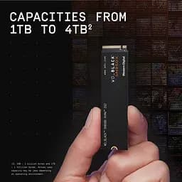 Накопичувач SSD Western Digital m.2 NVMe 2TB WD Black SN850X PCIe Gen4 x4 (WDS200T2X0E-00BCA0) - мініатюра 6