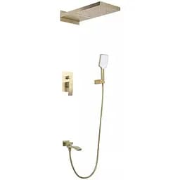 Душова система прихованного монтажуи Gappo G7107-73, Золотий