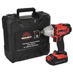 Vitals Гайковерт ударний акумуляторний Master AT 1825 Kit SmartLine+ 18В 1х2А·рік 2800об/хв 250Нм квадрат 1/2" кейс 3.2кг - мініатюра 4