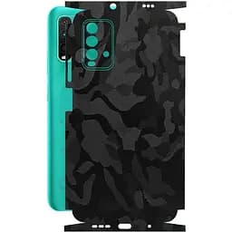 Захисна плівка StatusSKIN для Xiaomi Redmi 9T 2021 Корпус Вініл Камуфляж чорний