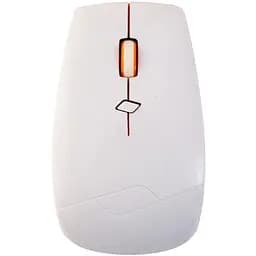 Миша бездротова Jite G192 білий/помаранчевий USB 2.4GHz оптична 1000 - 1600 dpi 3 кнопки 2xAAA