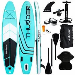 Надувная SUP доска THUNDER Coast 320 см с веслом Mint
