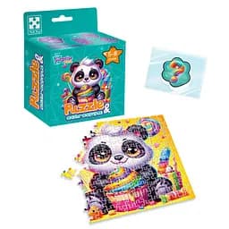 Дитячі пазли з сюрпризом "Панда" Vladi Toys VT8030-08, 180 деталей - мініатюра 2