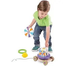 Перша іграшка Melissa & Doug Карусель дерев'яна (MD13616) - мініатюра 4