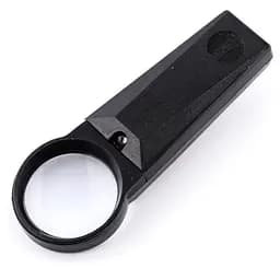 Ручная лупа с Led-подсветкой 5-кратная диаметр 50 мм 82012