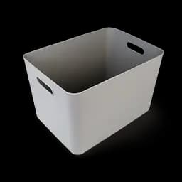 Ящик для зберігання МВМ My Home FH-14 XXL 360х257х240 мм сірий (FH-14 XXL GRAY) - мініатюра 2
