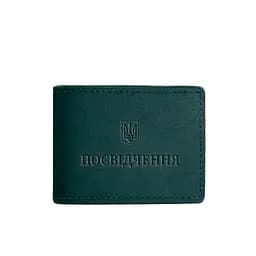 Універсальна шкіряна обкладинка для посвідчення зелена - мініатюра 6