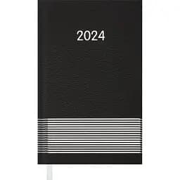 Щотижневик датований Buromax Parallel 2024  чорний (BM.2882-01)