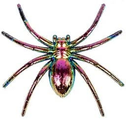 Набір Yes! Fun Halloween Павуки металізовані 6 шт. (973681)