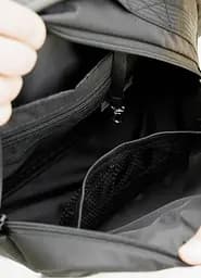Сумка через плече бананка Sambag Flex чорна тканева 30 × 17 × 10 см (85351065m) - мініатюра 7