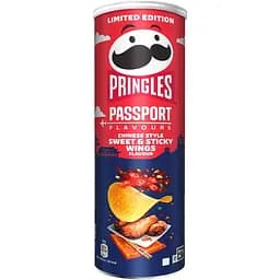 Чипсы Pringles Sweet & Sticky Wings Сладкие крылышки 165 г