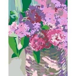 Картина за номерами Rosa Ніжні гіацинти 35х45 см N00013294