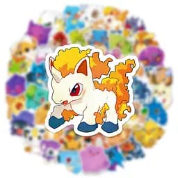 Стікерпак Покемон Набір наклейок GeekLand Pokemon 50 штук - мініатюра 2