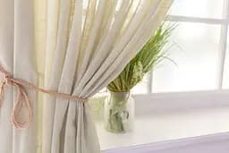 Гардина на петлях Прованс Musgo, 250х145 см, зеленый (12844)