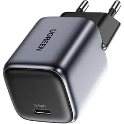 Мережевий зарядний пристрій Ugreen CD318 Nexode Mini 20W PD GaN Tech Charger Gray (90664) [99291] - мініатюра 3