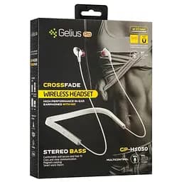 Навушники Stereo Bluetooth Headset Gelius Pro Crossfade GP H-1050 Black/Grey - мініатюра 7