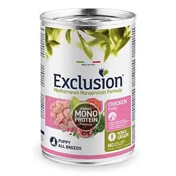 Консерва Exclusion Puppy Chicken All Breed для цуценят з куркою 400 г