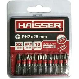 Біта Haisser PH2x25 мм 10 шт. (81295)