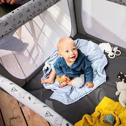 Дитячий манеж Hauck Sleep N Play SQ Nordic Grey (60649-0) - мініатюра 9
