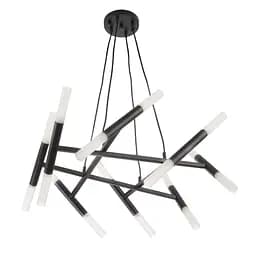 Люстра підвісна Brille галогенна G9 7W BK (BL-913S/16)