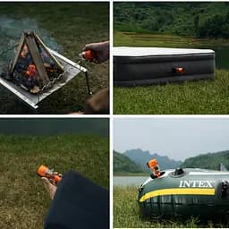 Насос-ліхтар кемпінговий Flextail Max Pump 3, помаранчевий - мініатюра 19